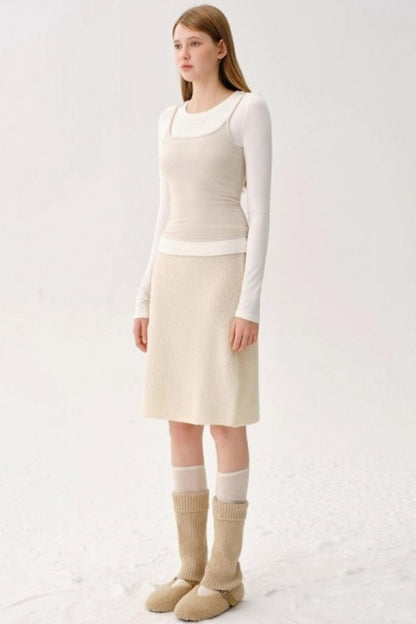 Softening Mask Long-Sleeve Top