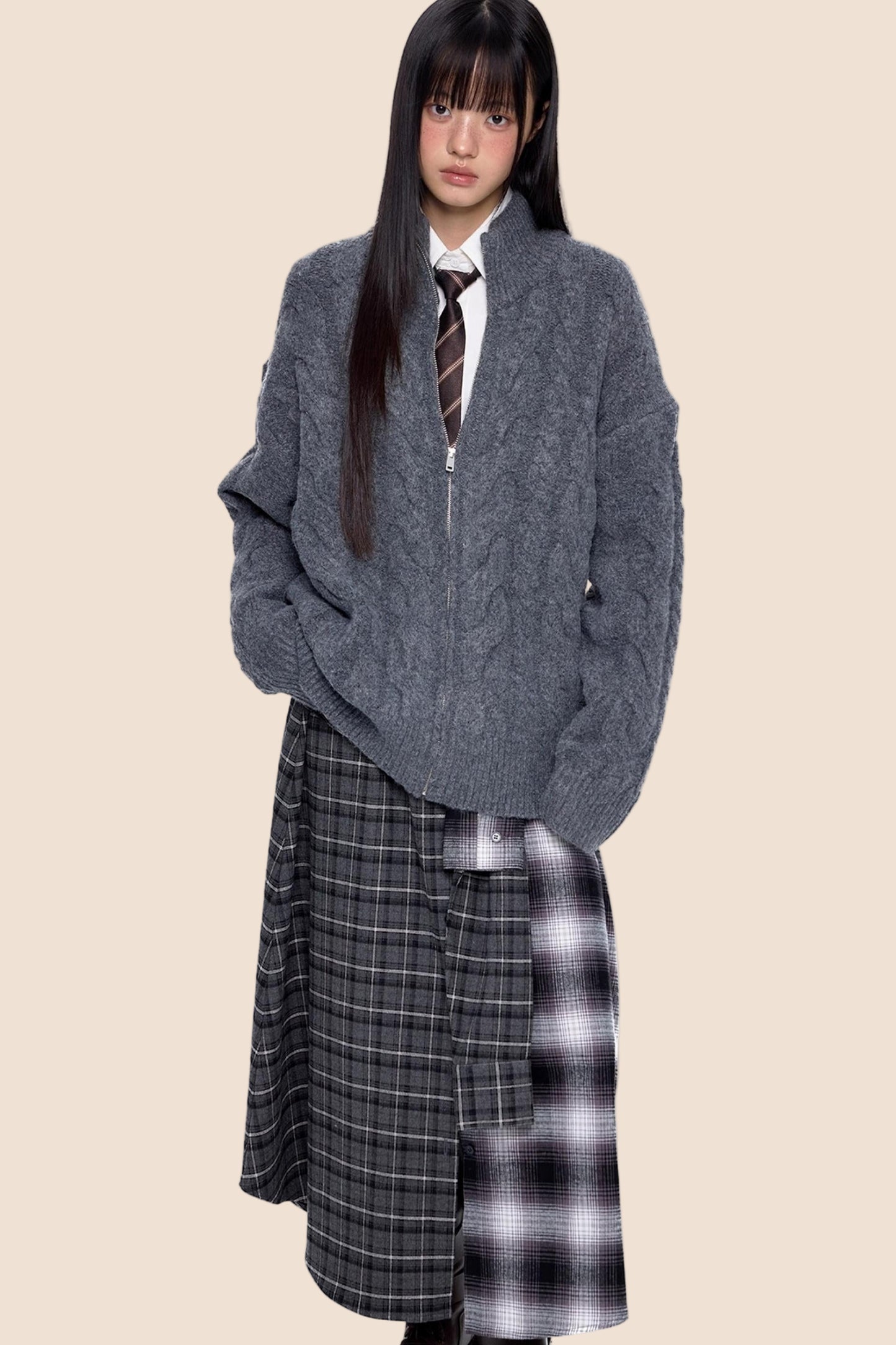 Twisted Knit Cardigan