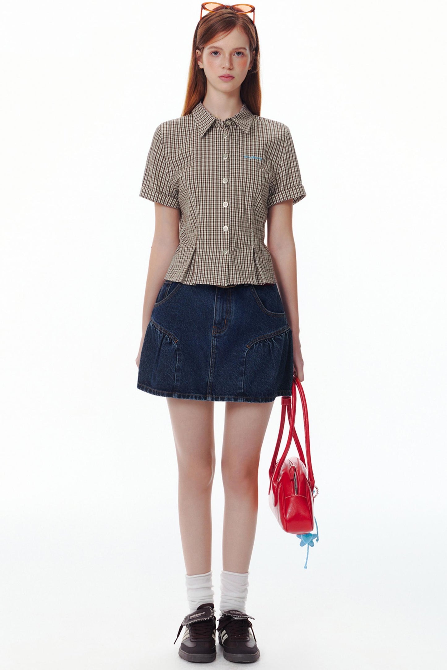 Summer Encounter Pink Check Shirt