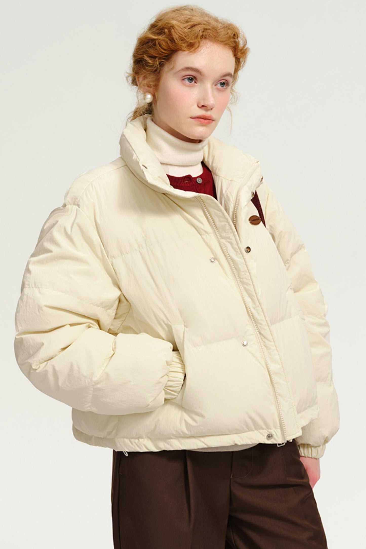 Korean Short Duck Down Jacket