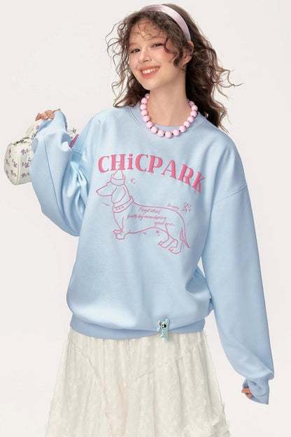 Casual Loose Sweet Pullover Top