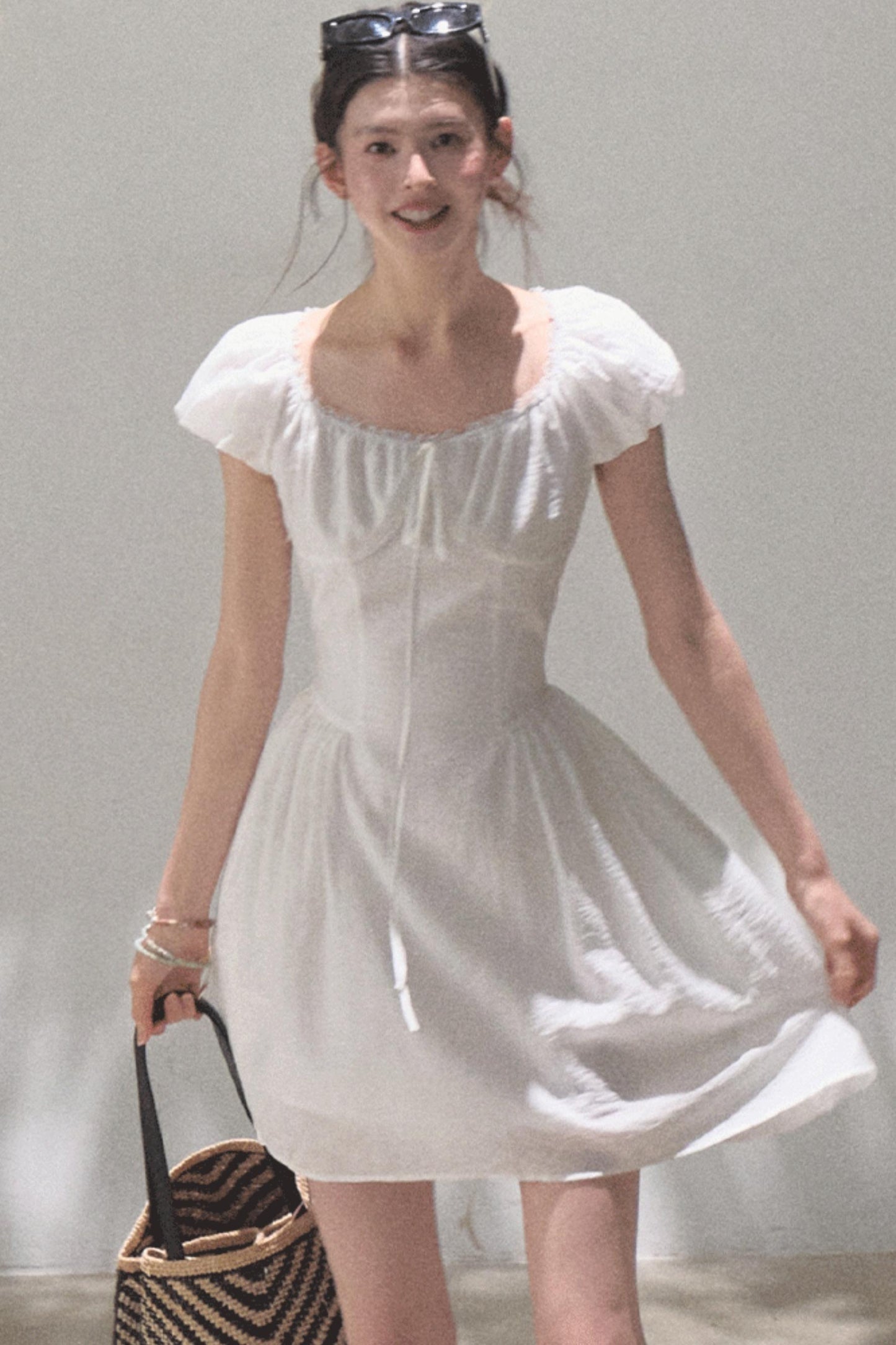 Radiant Cotton Dress