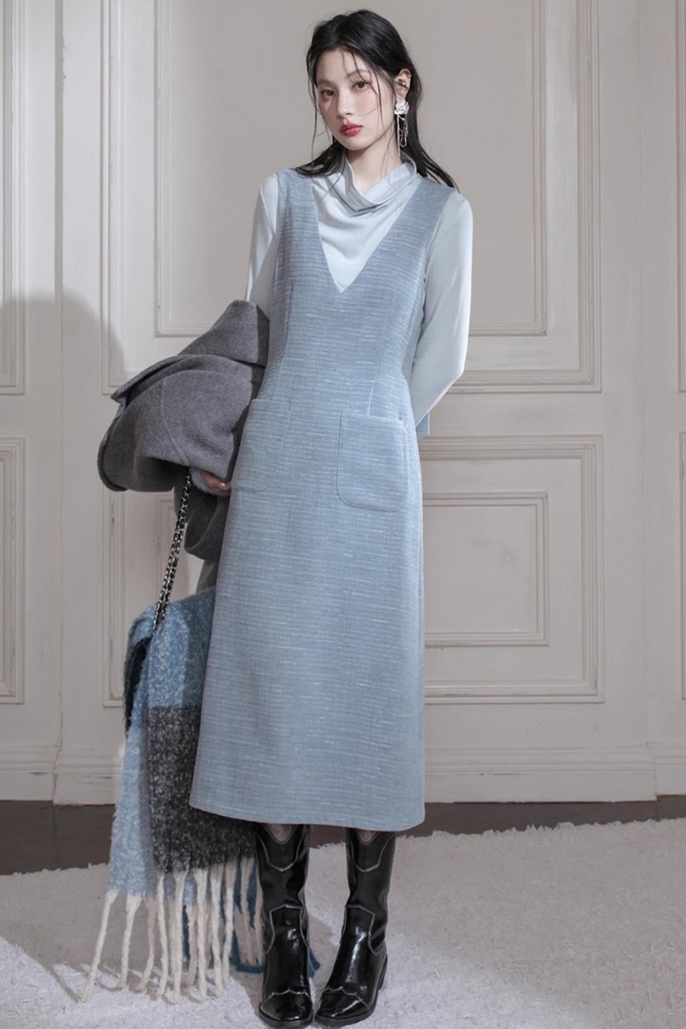 Layering Philosophy Chenille Tank Dress