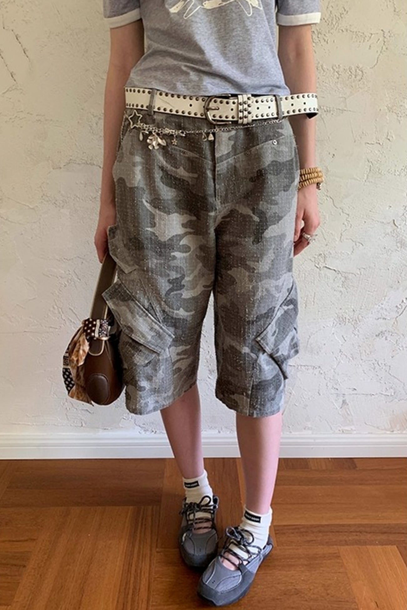 Retro Summer Cropped Pants