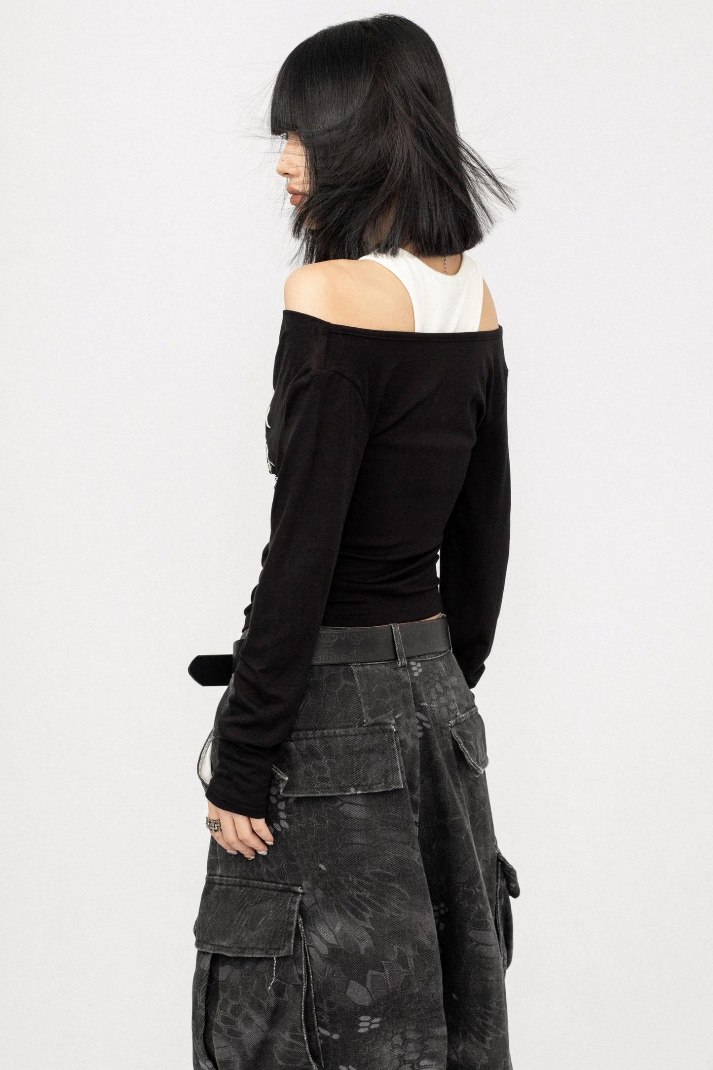 Slim Spice Girl Long Sleeve Top