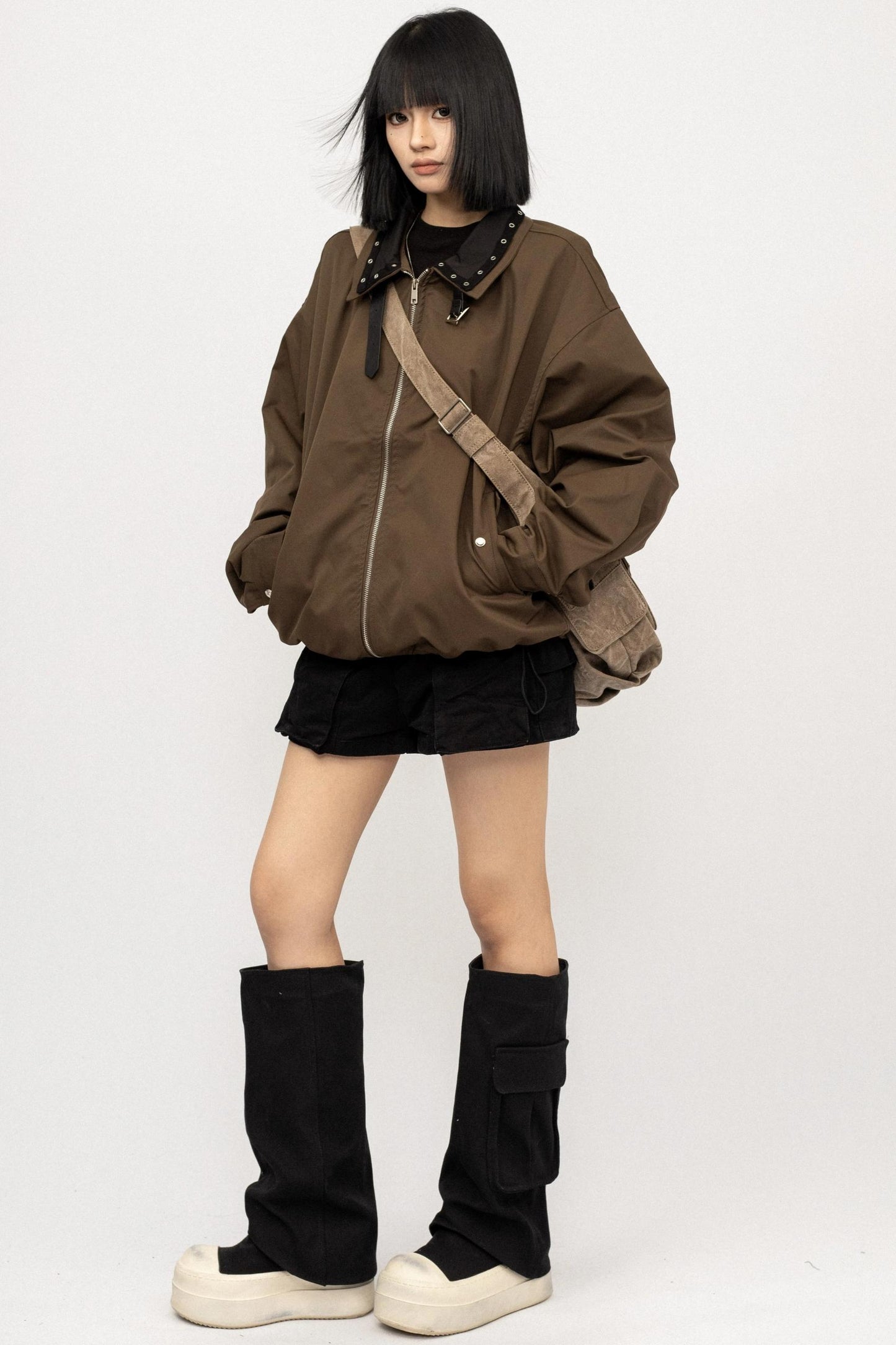 Vintage Hot Girl Lapel Jacket