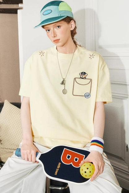 Beetle Embroidered Tee