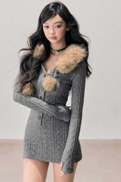 Twilight French Sweater Dress