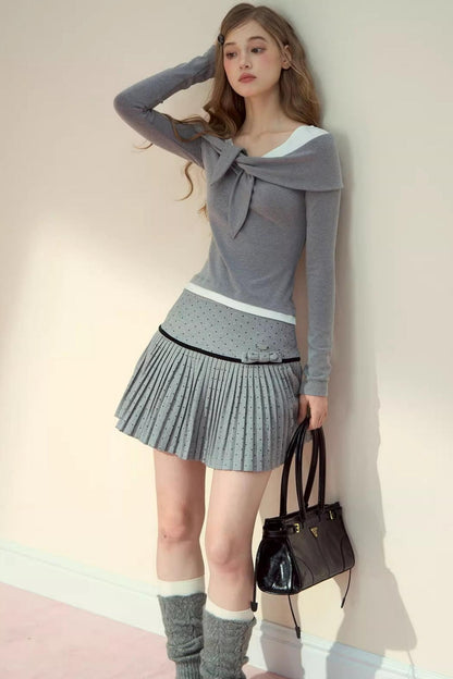 Fake Long Sleeve T-Shirt