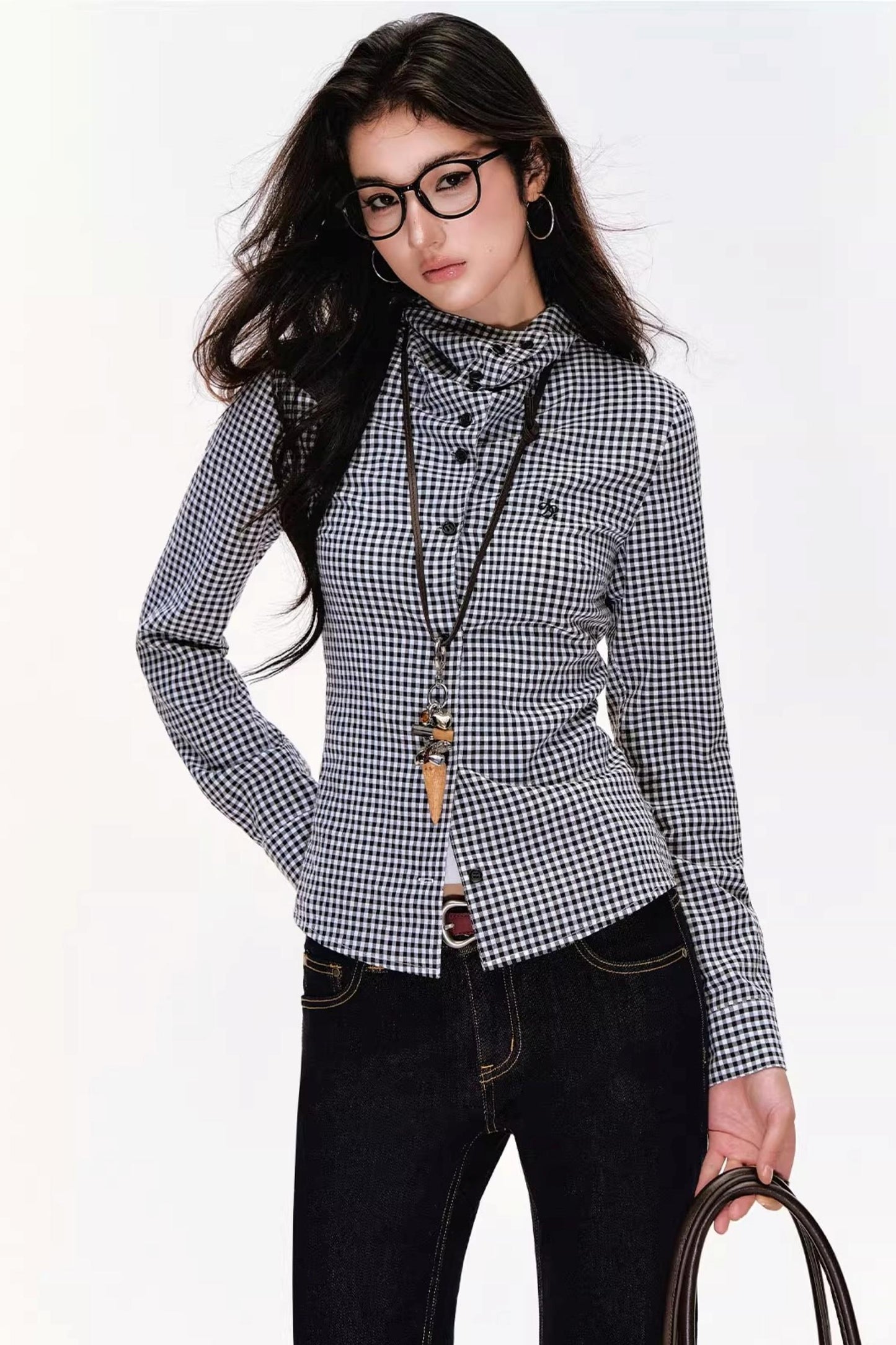 Temperament Waist Slimming Fashion Top