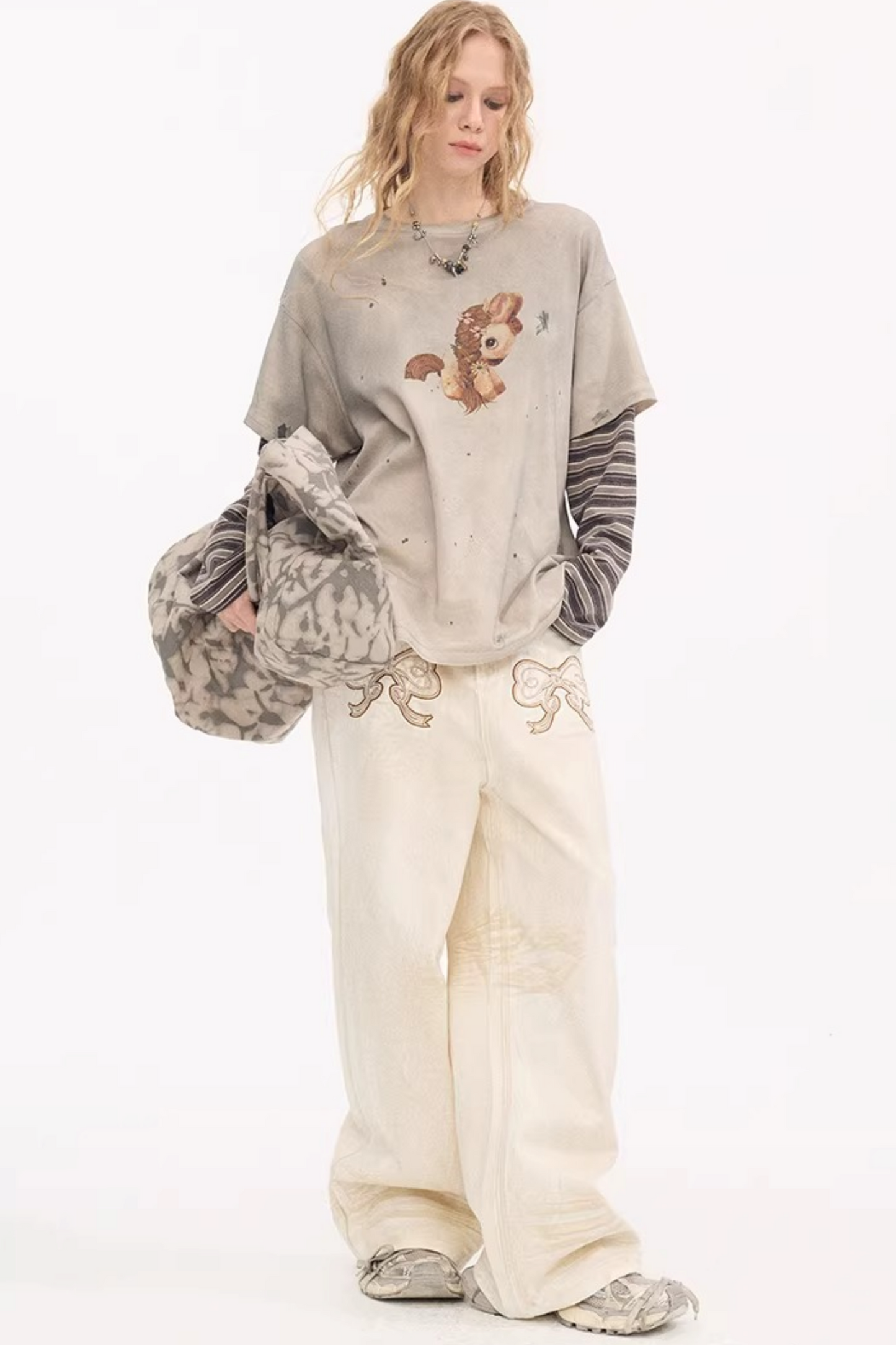 Blooming Soon Spliced Top