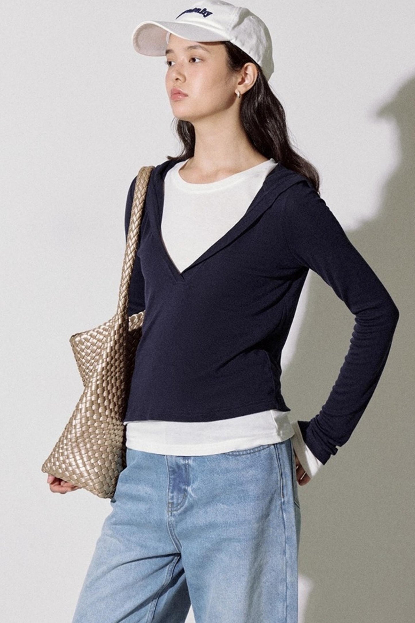 High-End Blue Gold Straight Fit Jeans