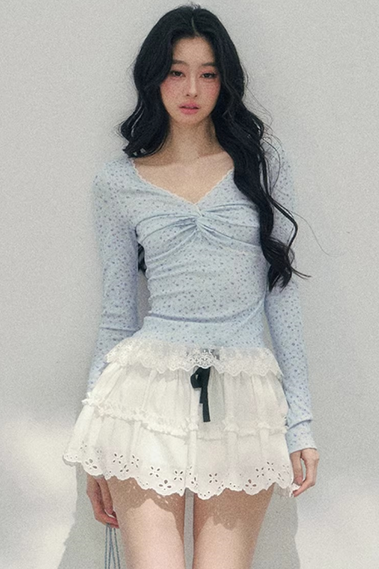 Heartbeat of Silence Lace Top