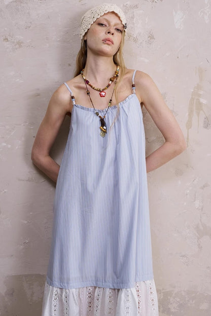 Textured Skirt Dress