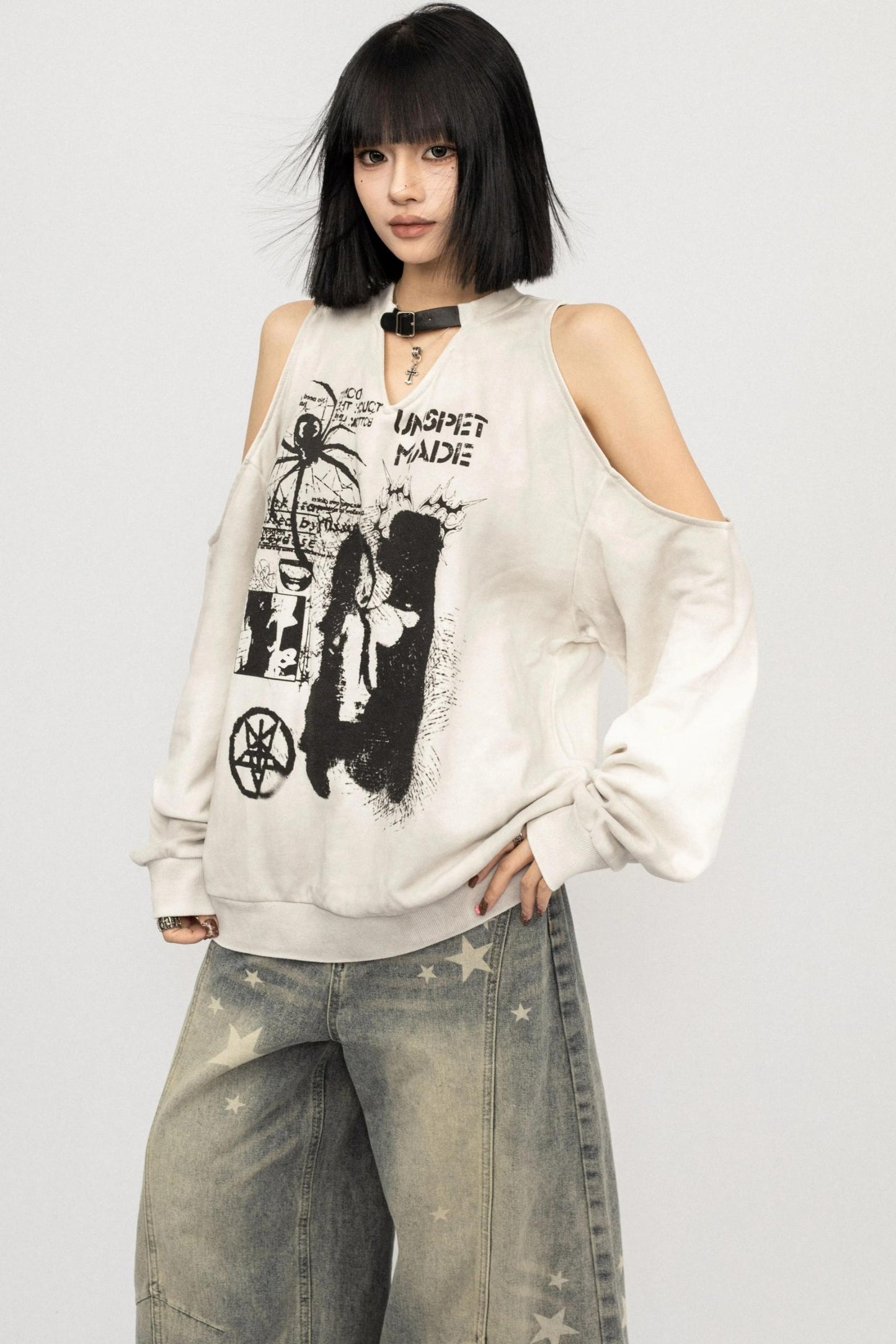 Autumn Spice Girl Shoulder Top