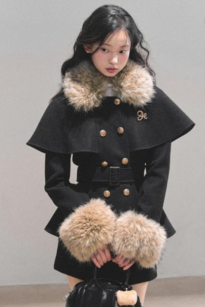 Winter Coat and Skirt Set-Up