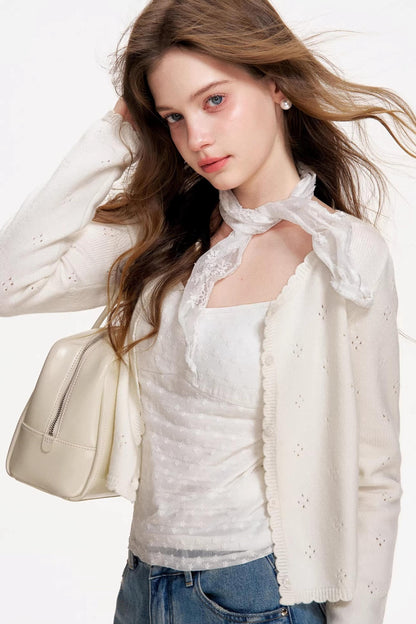 Sunlight Whisper Wool Cardigan