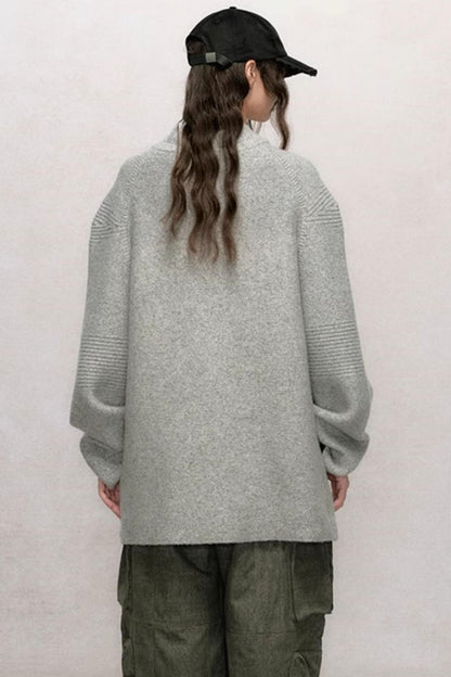 Autumn Winter Loose Knit Cardigan