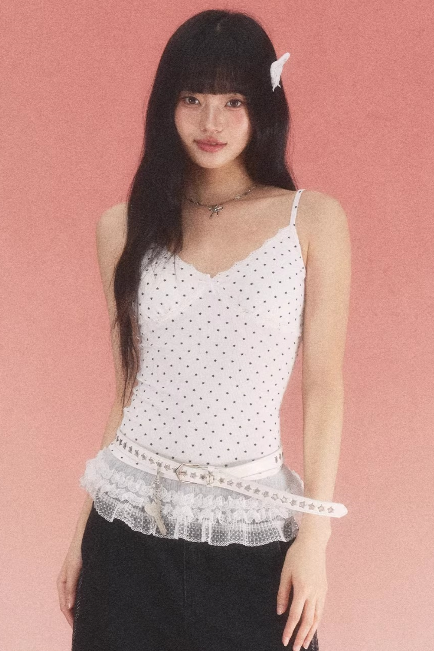 Starry Lace Camisole Top