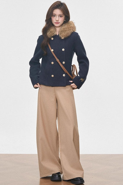 Warm Thickened Woolen Padded Jacket Set-Up