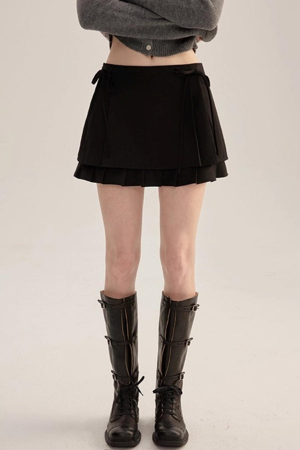 Bow Tie A-Line Skirt