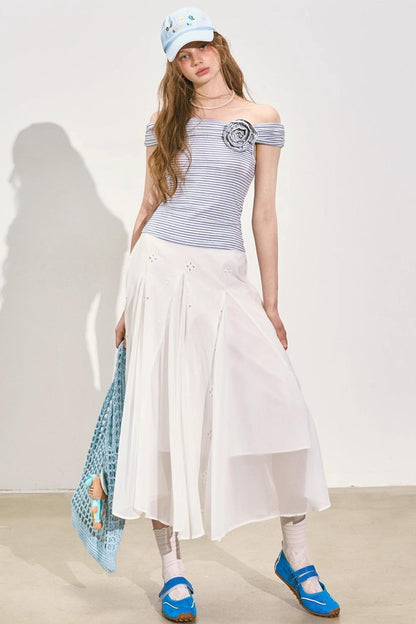 Fairy Floral A-Line Skirt