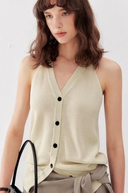 French Romance Strapless Knit Tank