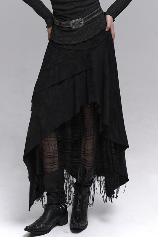 Black A-Line Skirt