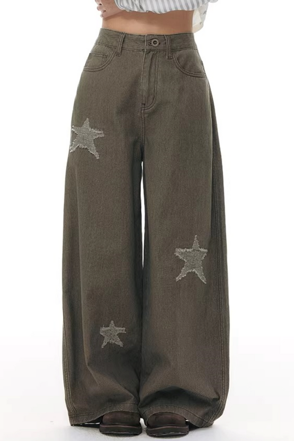 Star Pattern Scimitar Pants