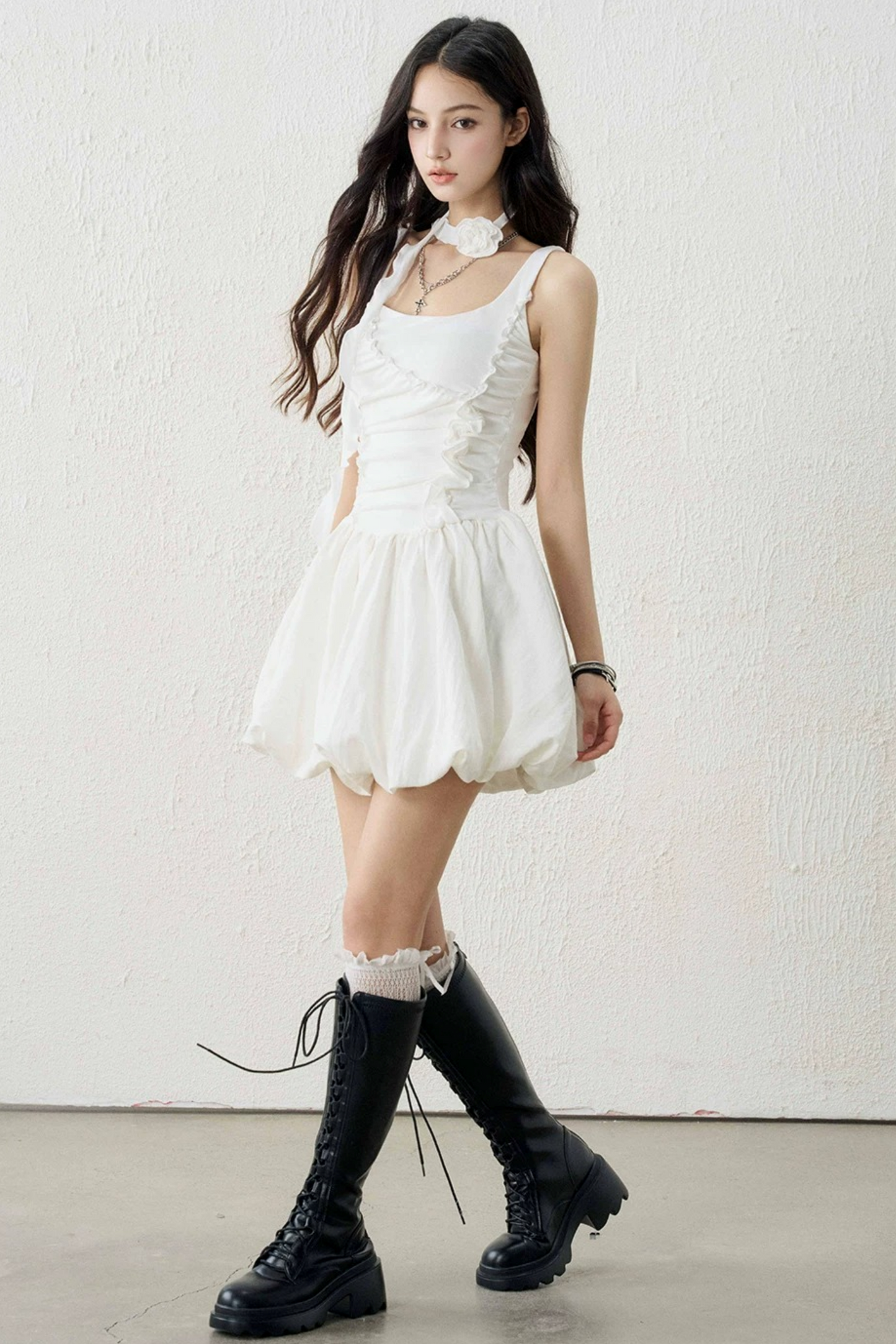 First Love White Dress Set