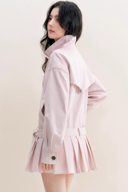 Geek Chic Lace Trench Coat