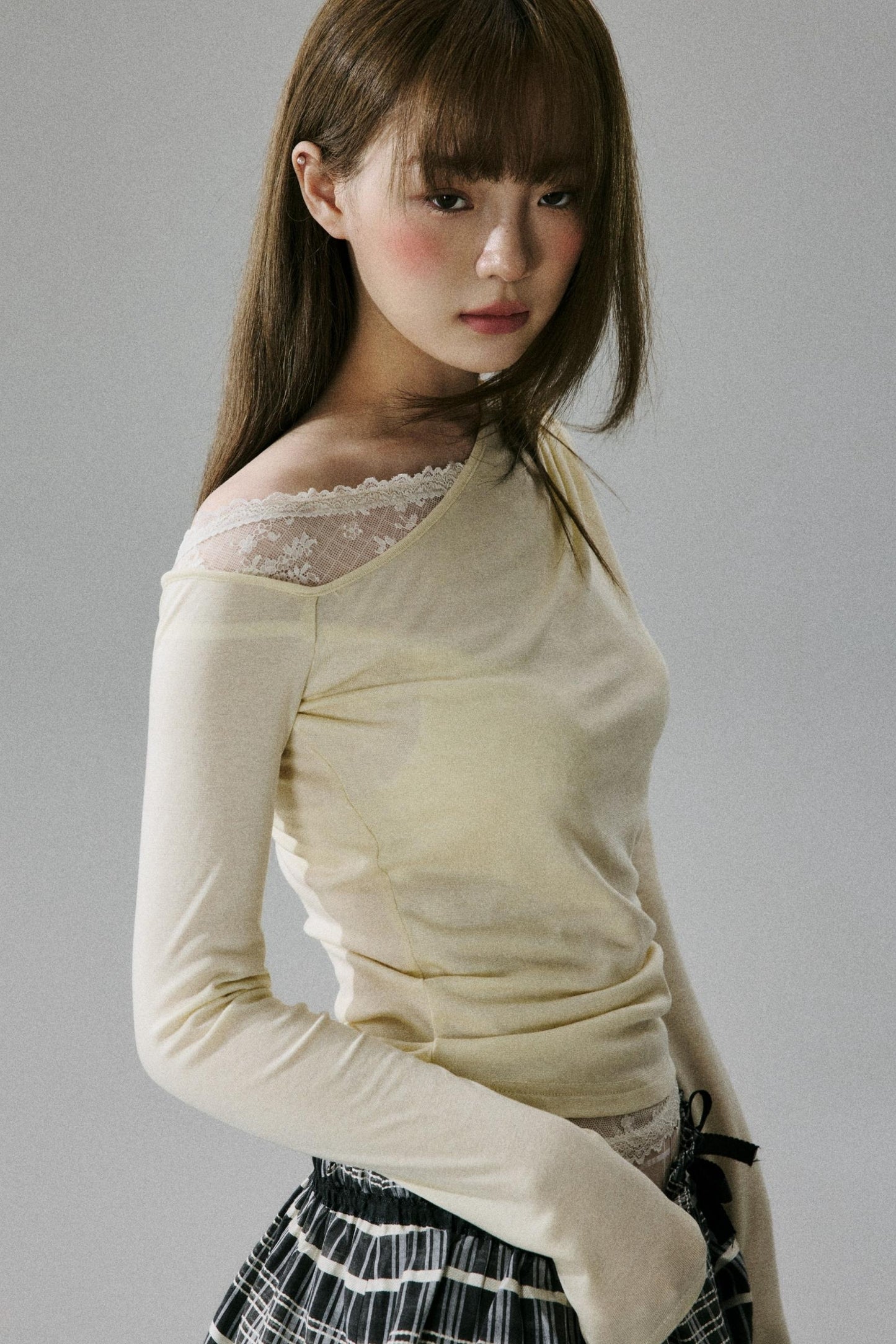 Elegant Sheer T-Shirt