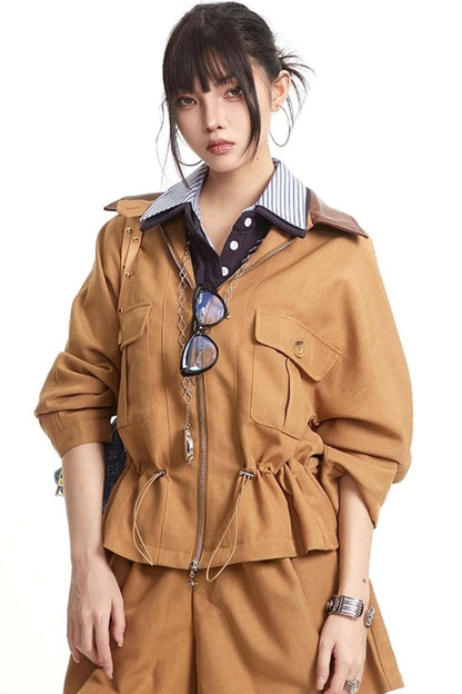 Autumn Style Trench Coat Set-Up