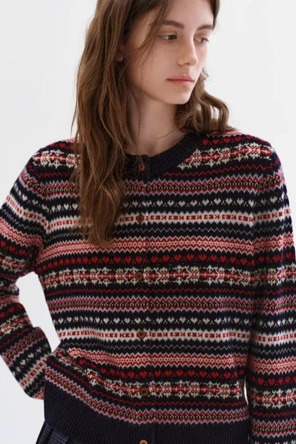 Merino Wool Fair Isle Sweater