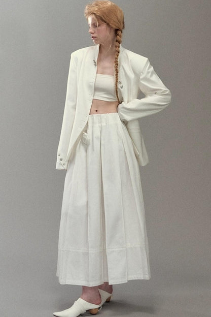 Shoulder Cut Moon Marks Blazer