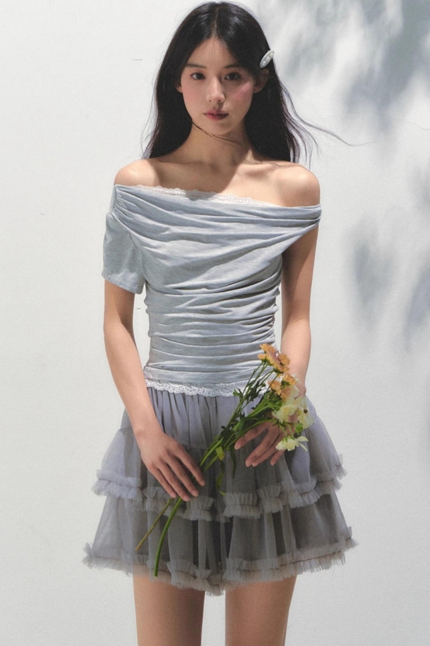 Sunset Halter A-Line Skirt