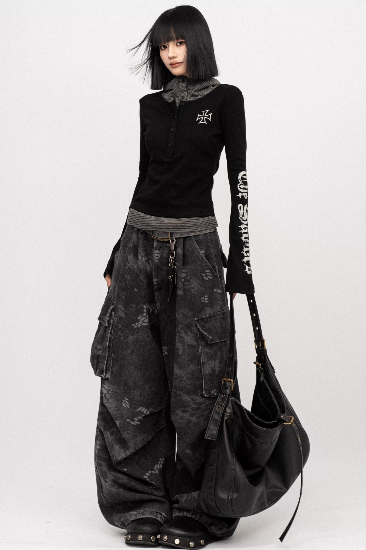 Spice Girl Long Sleeve Lazy Hooded Top