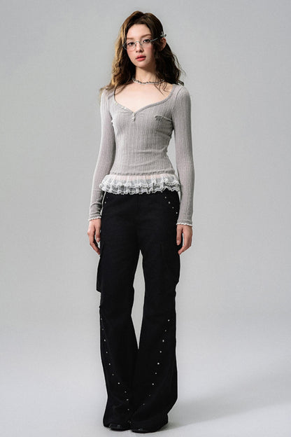 Midnight Micro Drill Pants