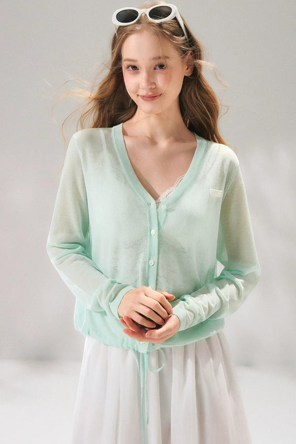 Ice Silk Sun Protection Cardigan Top