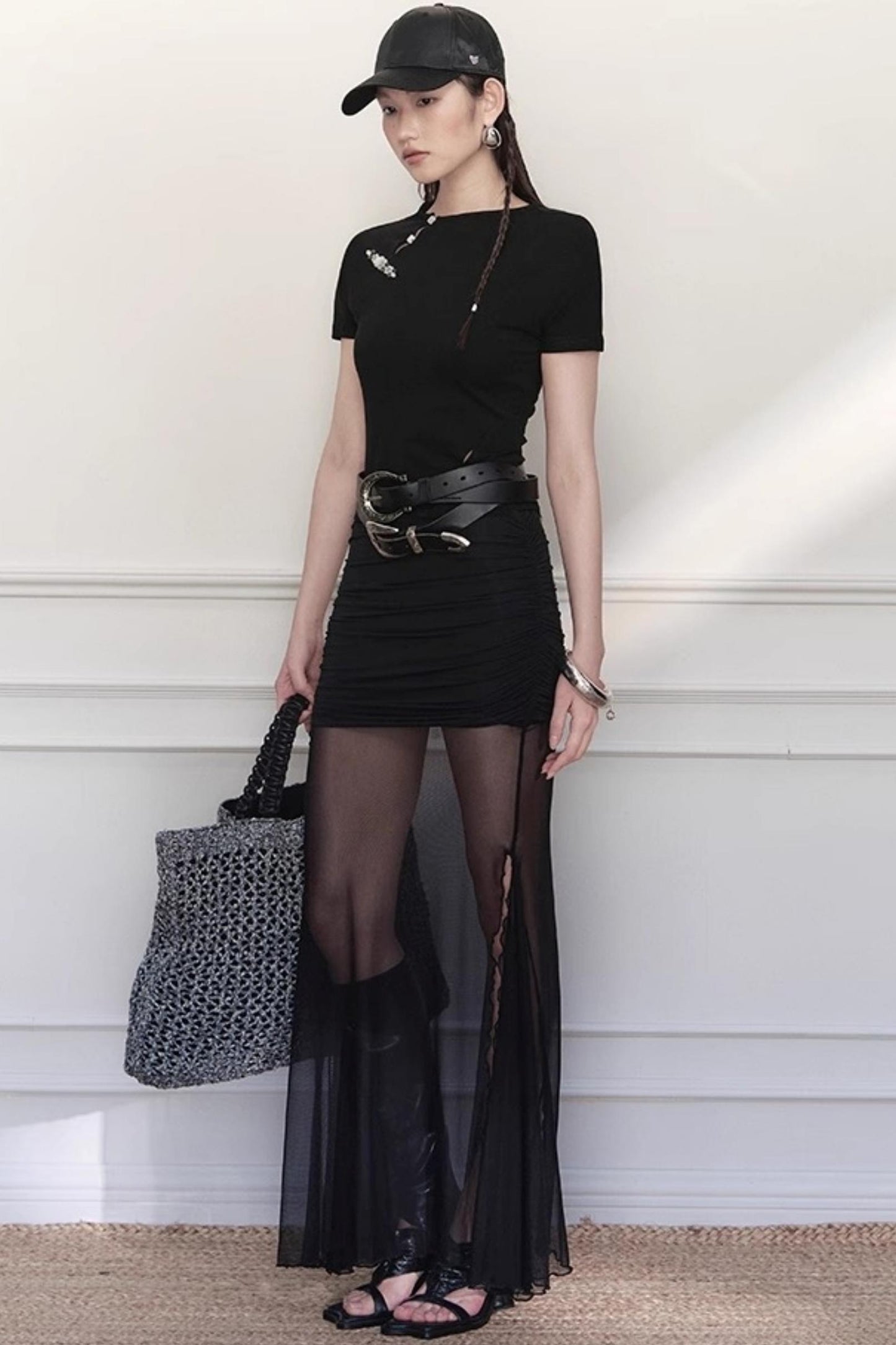 Ancient Rhyme Beads Blouse