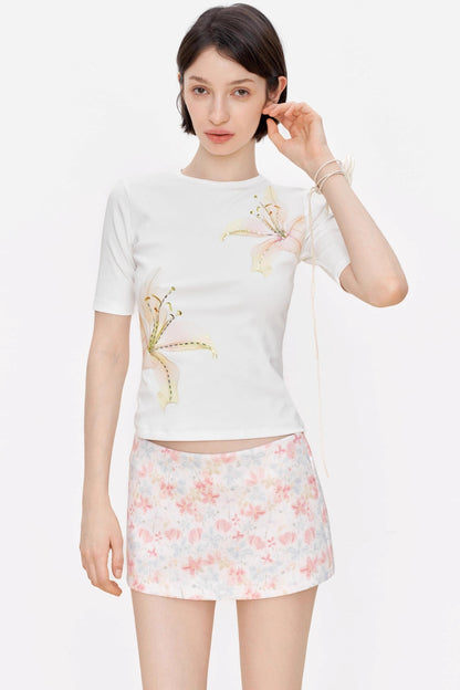 Summer Diamond Lily Blouse