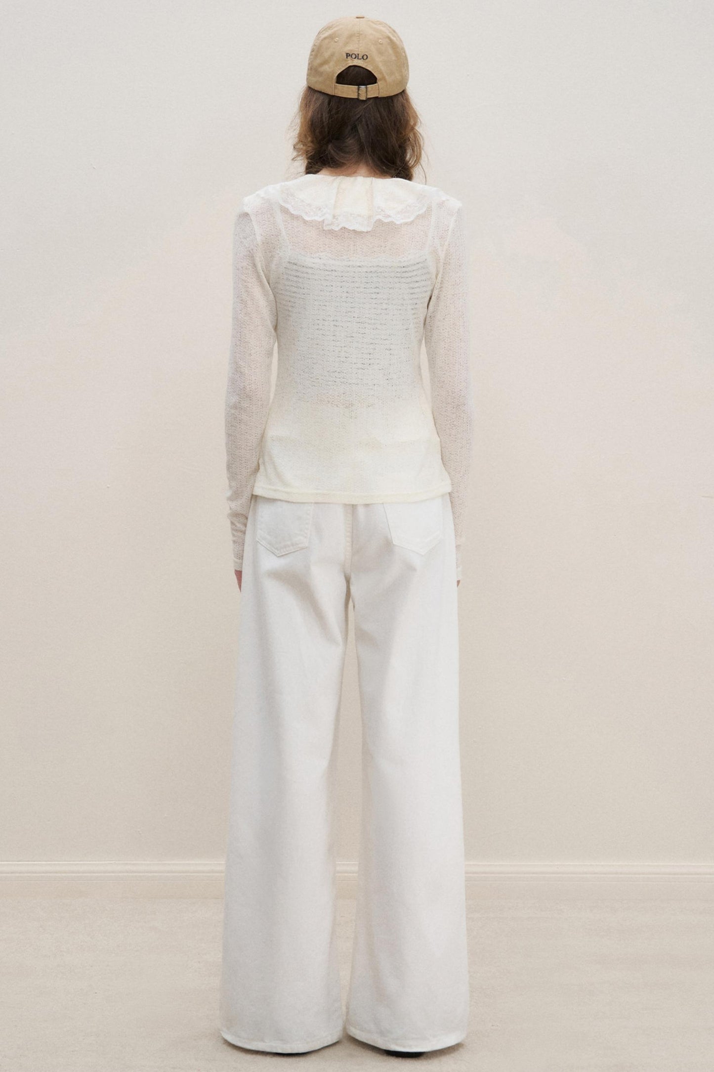 White Luxe Lace Cardigan