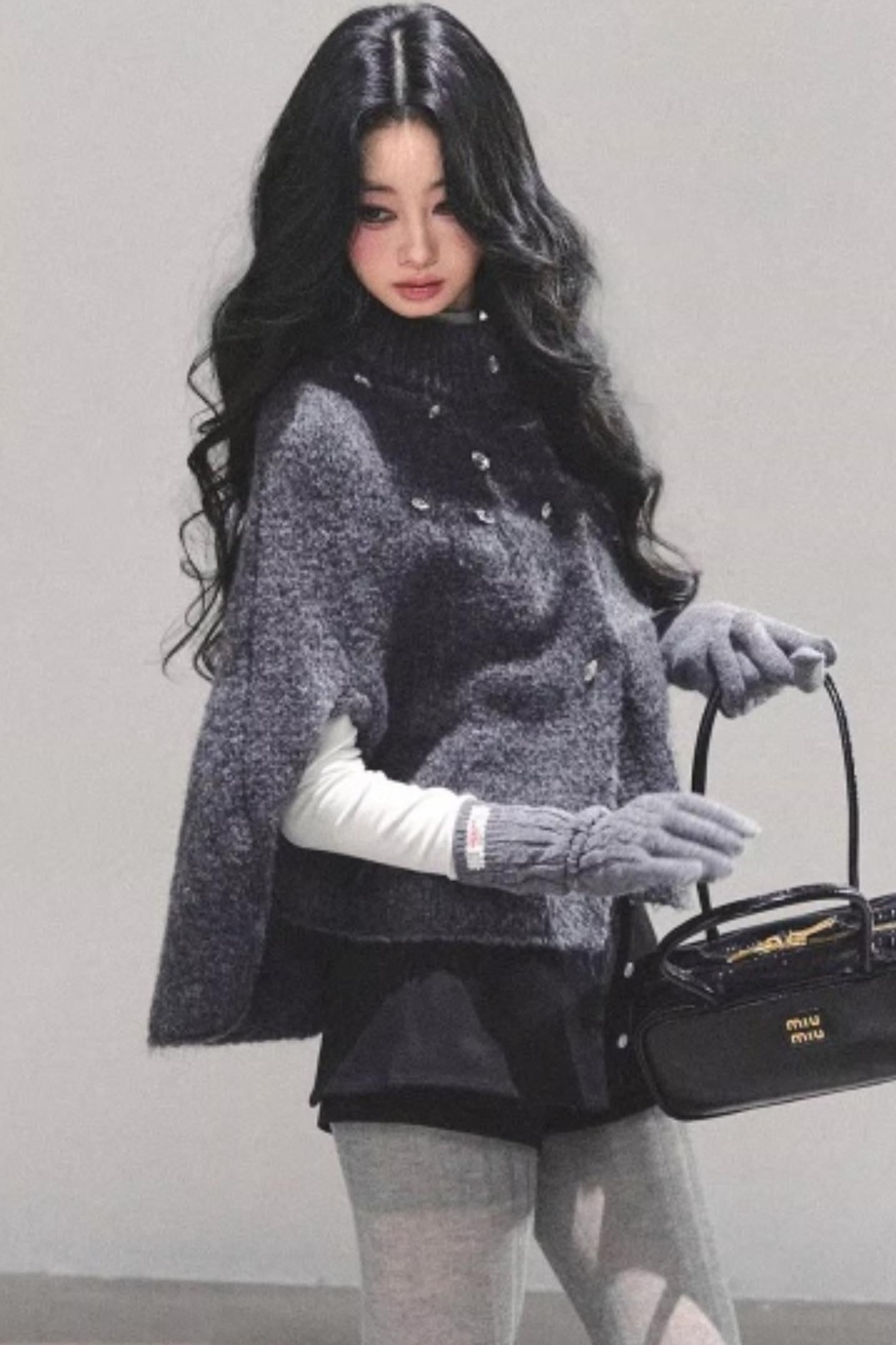 Wilderness Monologue Sweater Cape