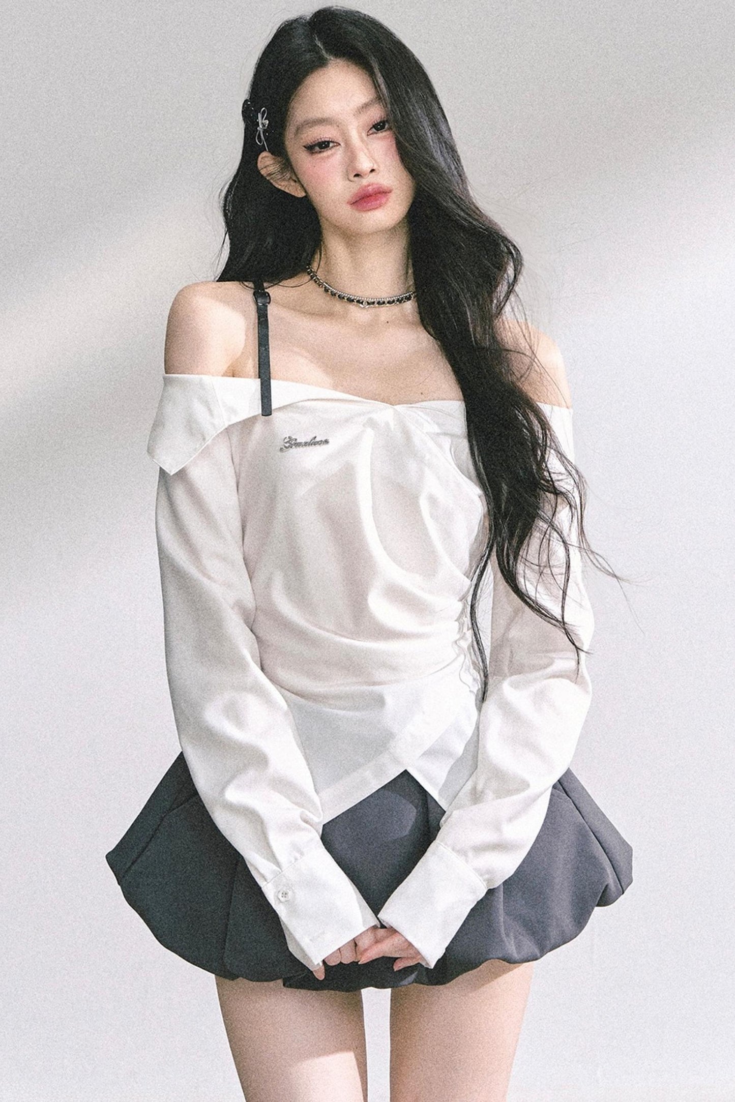 London One-Shoulder Shirt