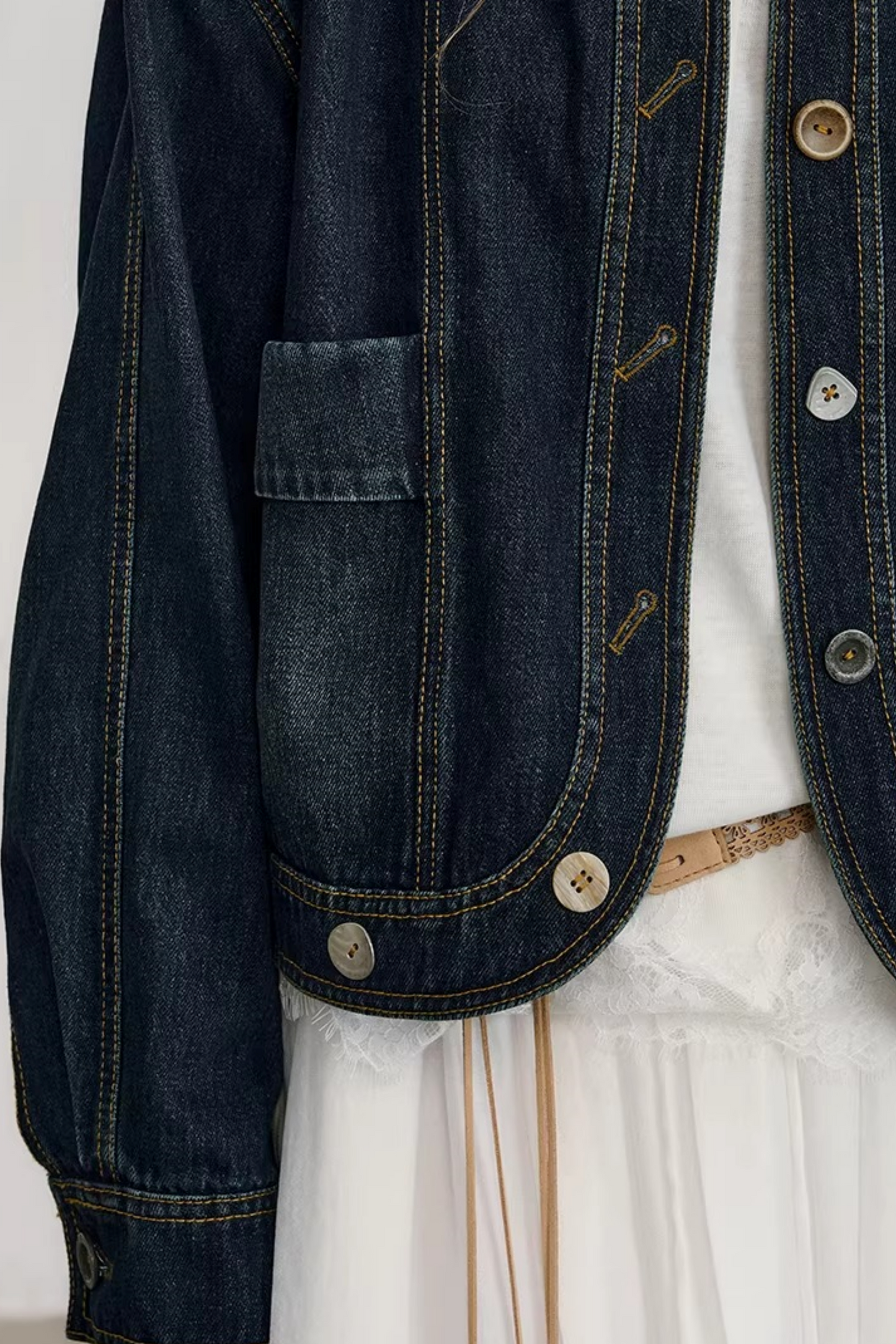 Youlan 데님 재킷