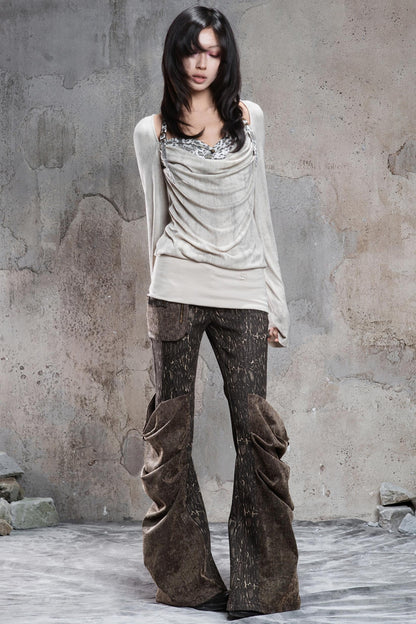 Retro Two-Piece Top Shirt Info