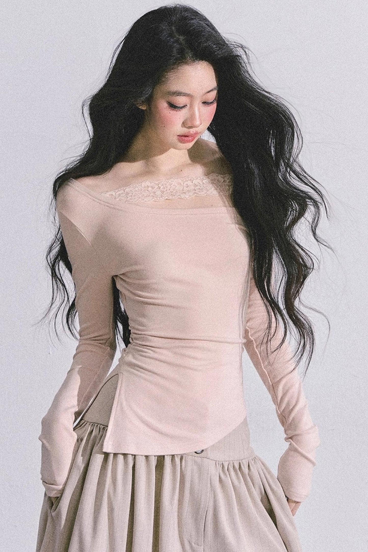 Barbaric Lace Off-the-Shoulder Top