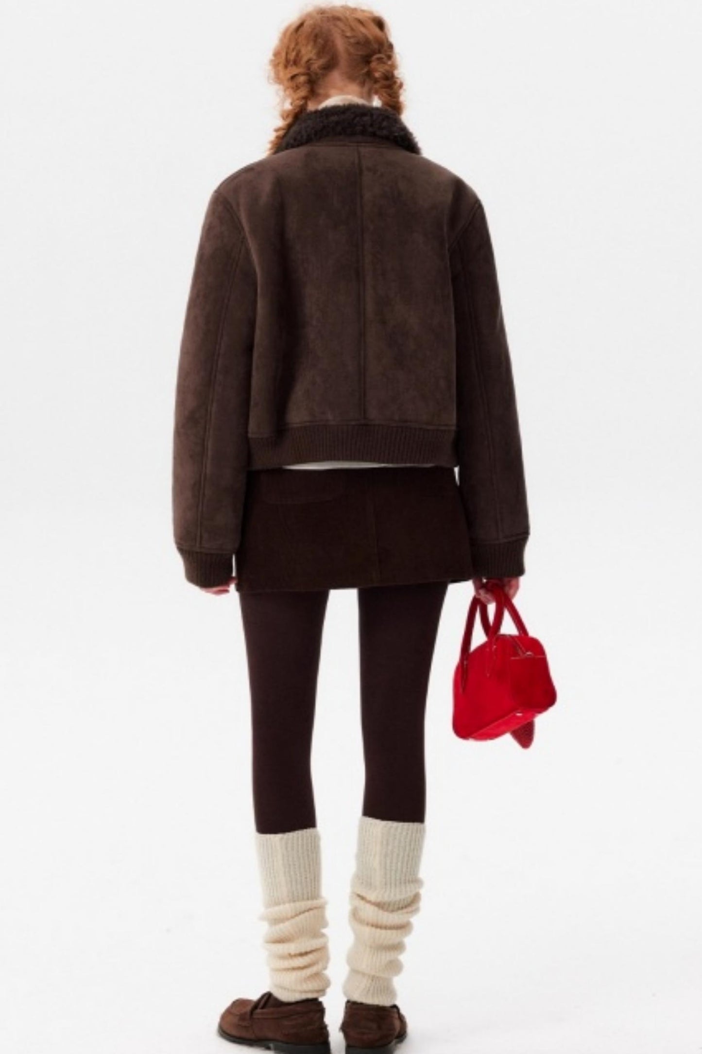 Retro Suede Wool Jacket