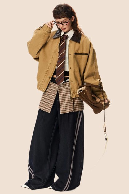 Bath Style Cropped Cargo Jacket