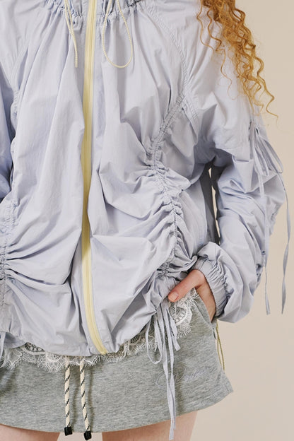 Versatile Color-Block Jacket Skirt Set-Up